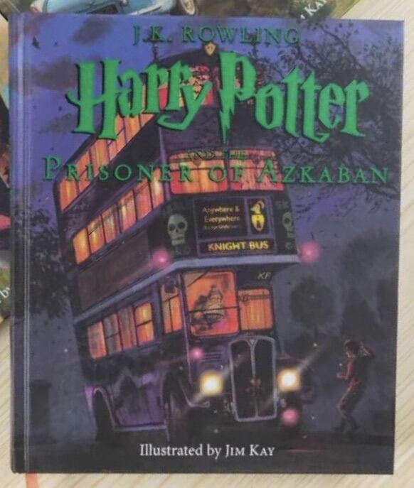 Harry Potter Hardback Illustrated Collection Book Set By J K