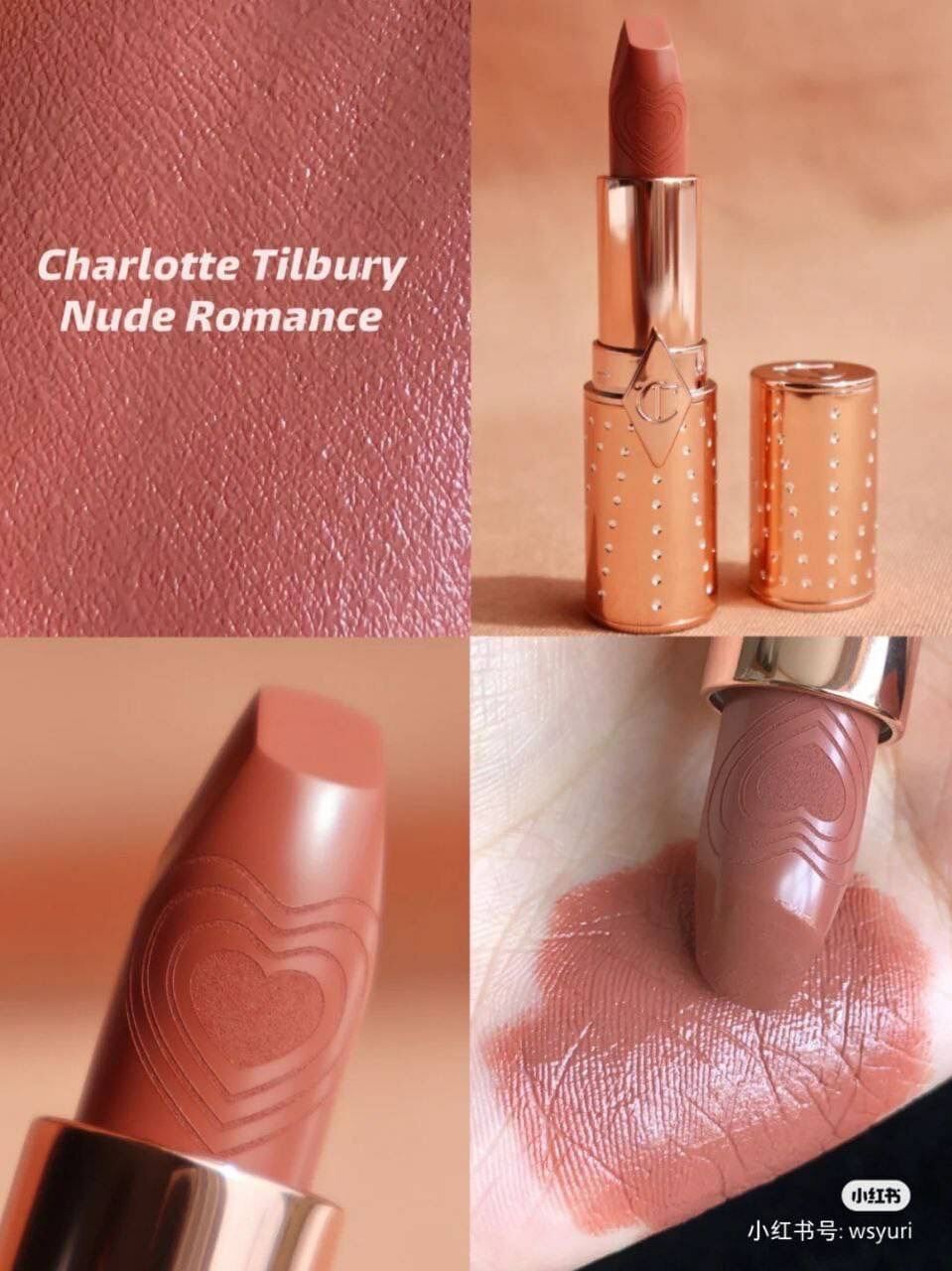 Charlotte Tilbury Look Of Love K I S S I N G Lipstick Nude Romance