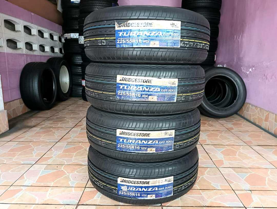 ยางใหมคางป 225 55R16 Bridgestone Turanza GR 100 ผลตป 2017 พรอม