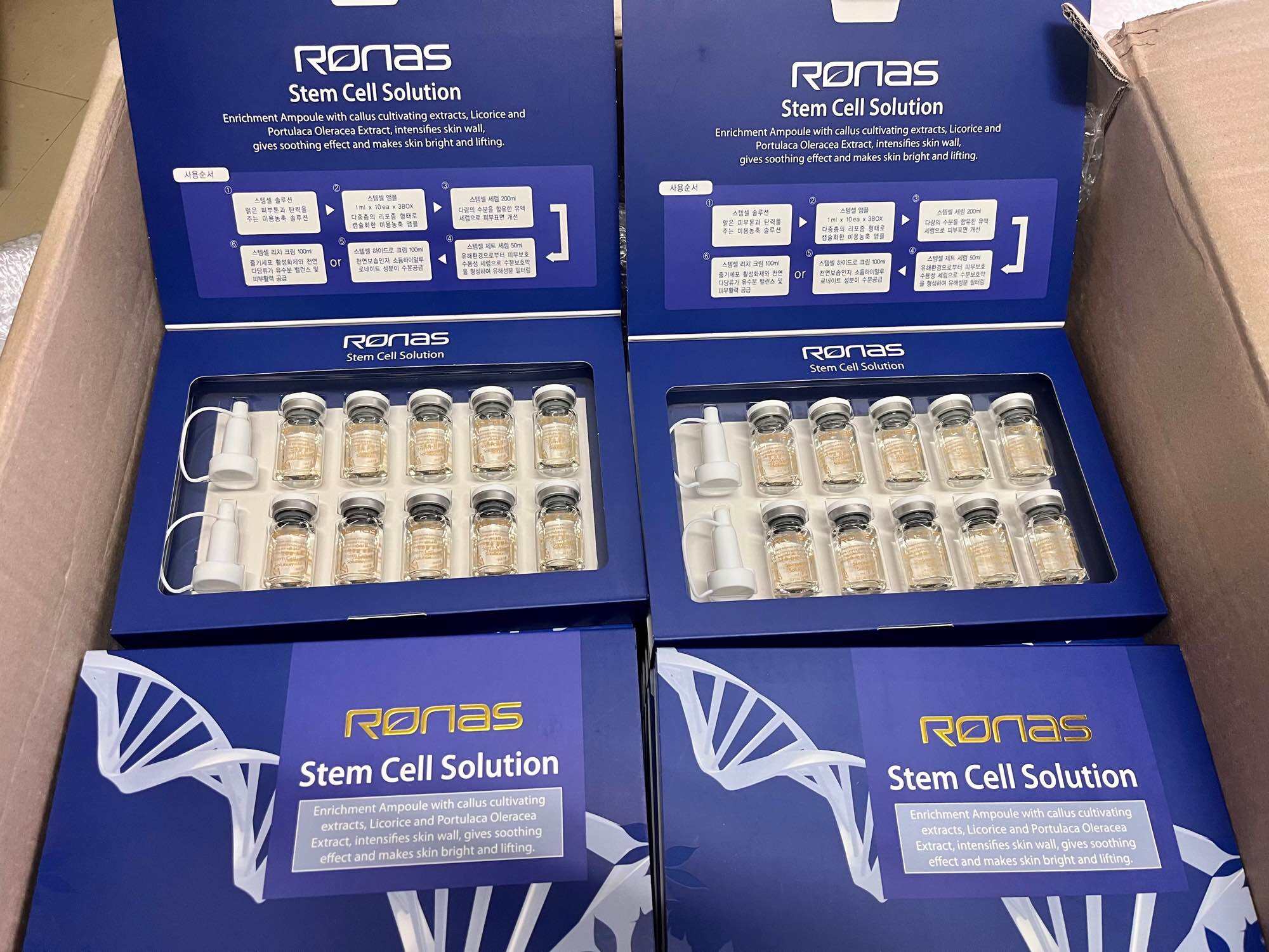 แท พรอมสง Ronas Stem Cell Solution 1 set 10 ขวด Lazada co th