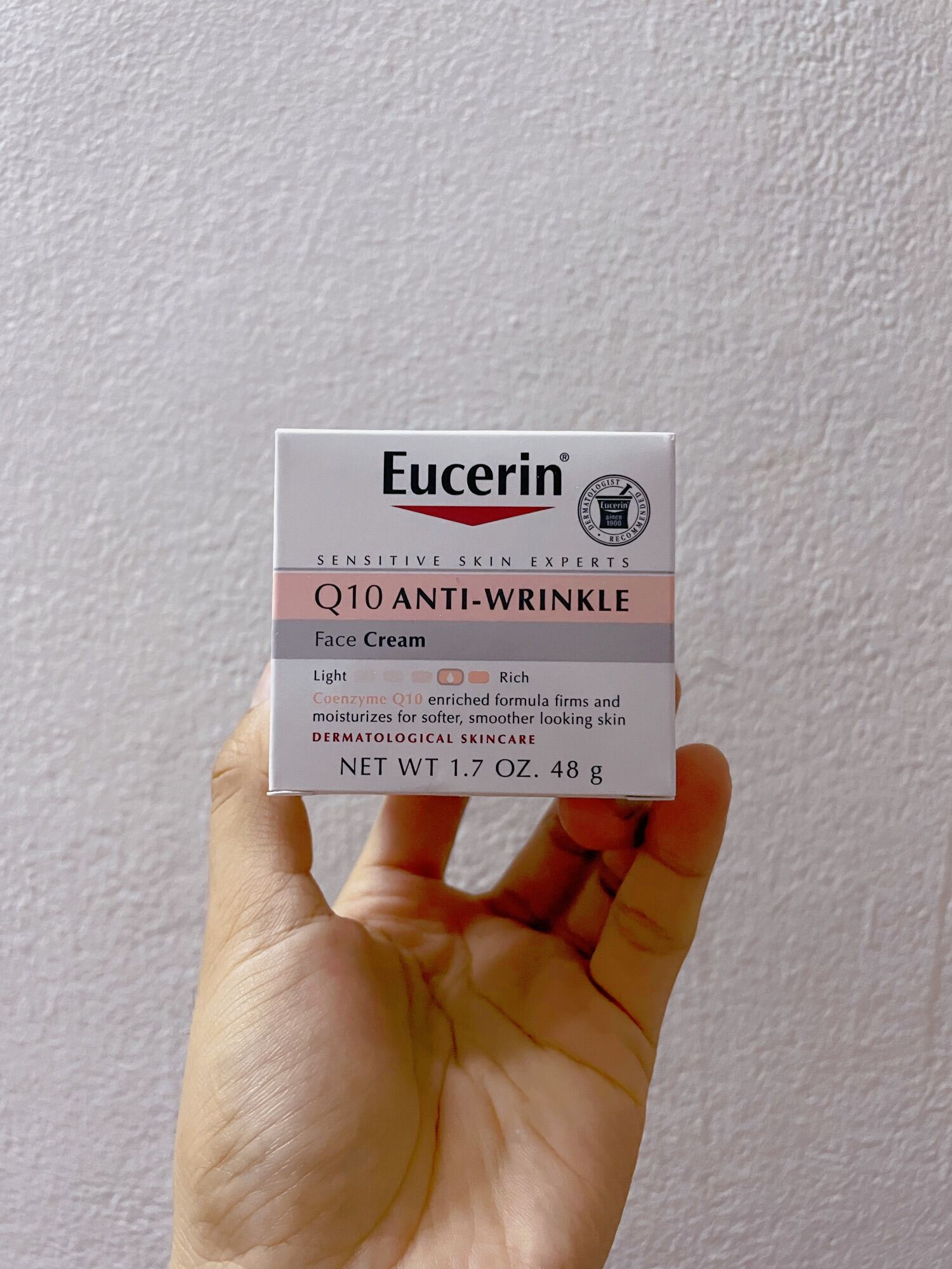 Eucerin Q10 Anti Wrinkle Face Creme 48g Lazada Co Th