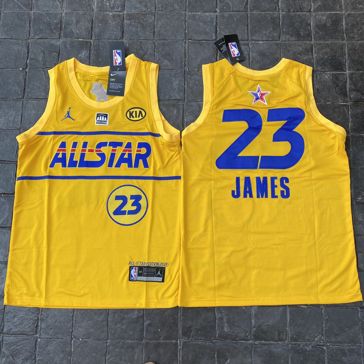 เสื้อบาสเกตบอลbasketball.jerseys(พร้อมจัดส่ง)#ALL-STAR.2021.James.23.