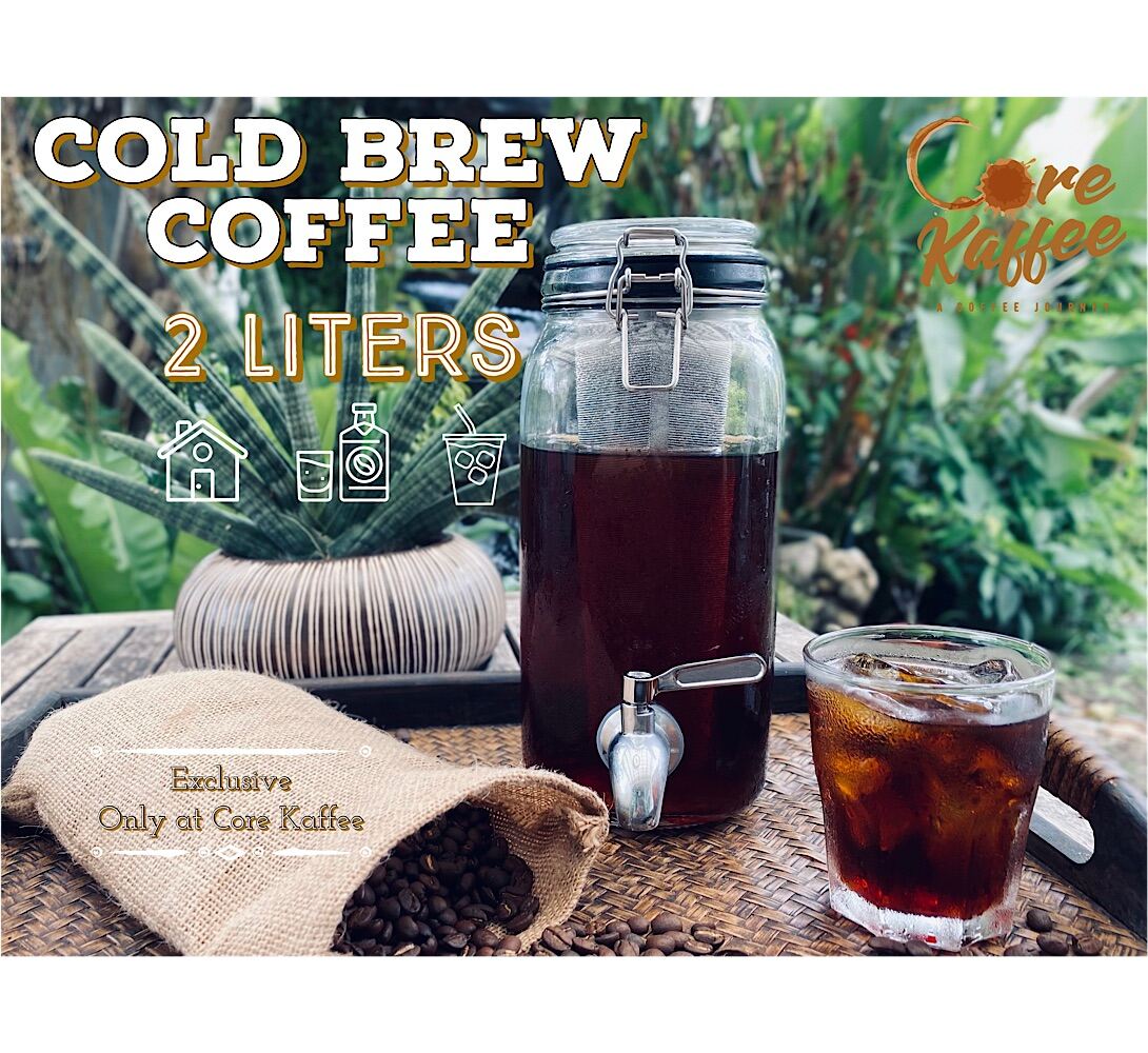 ❄️Cold Brew Coffee Jar 2 Liters❄️ มีขายที่นี่ที่เดียวเท่านั้น🥤เหยือกทำกาแฟ Cold Brew ขนาด 2 ลิตร🥤 Exclusive only at Core Kaffee