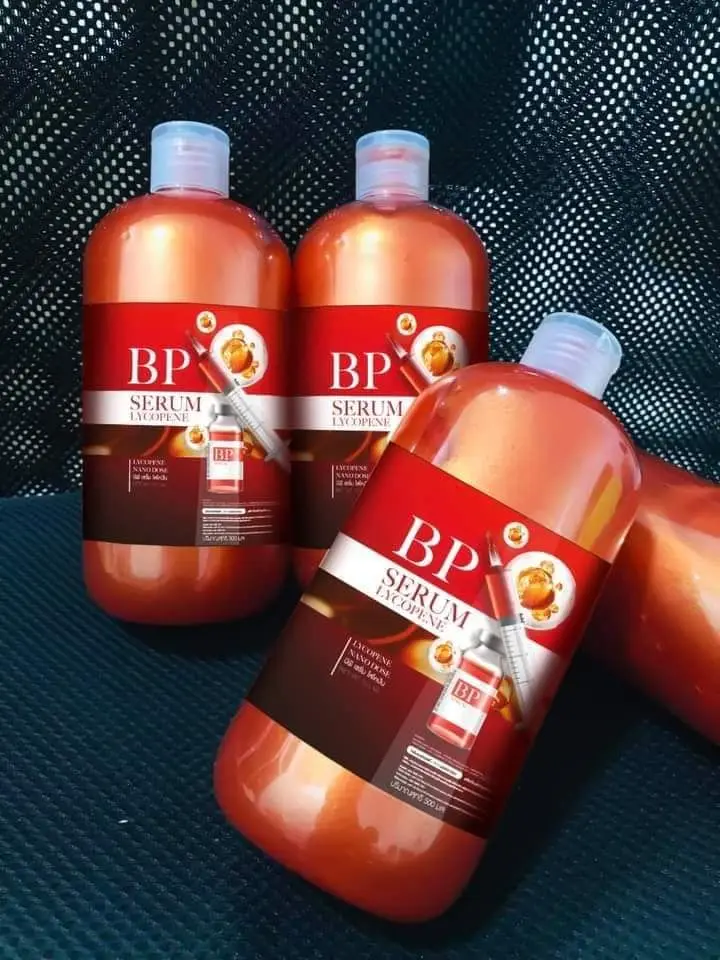 เซรั่มไลโคปีน BP Serum Lycopene สารสกัดเข้มข้นมากกก ขวดใหญ่ 500 ml.สีแดงแรงฤทธิ์