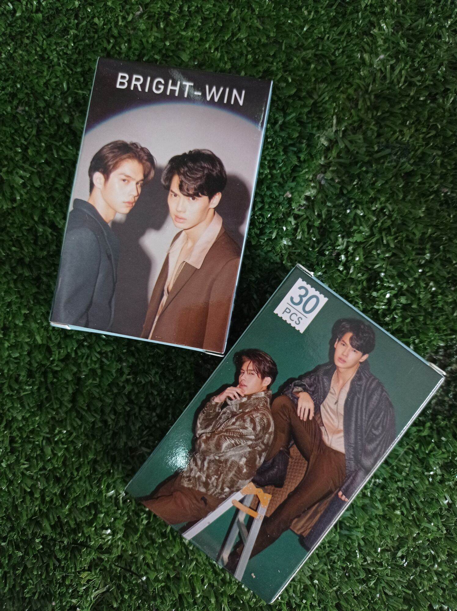 ไบร์ วิน โลโมการ์ด Brithg&Win lomo picture Cards 1box 30 pc.