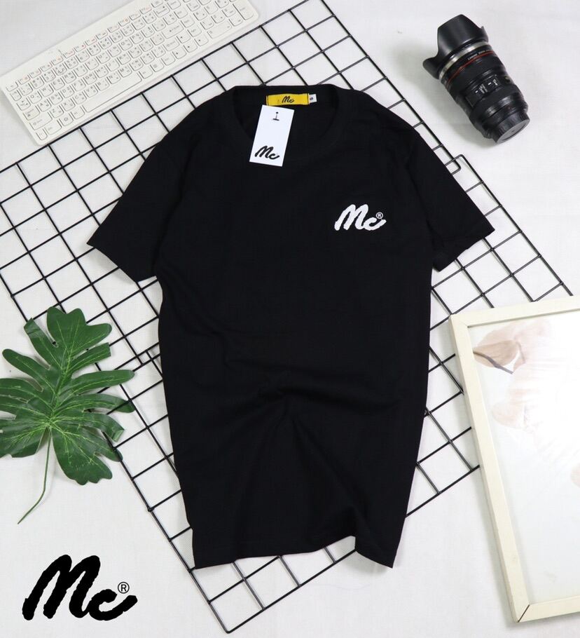 ?เสื้อคอกลม S M L XLผ้าคัทต้อน งานปักลายMC&ป้ายห้อย  เรียบหรูดูดี มีบริการเก็บเงินปลายทาง☺️