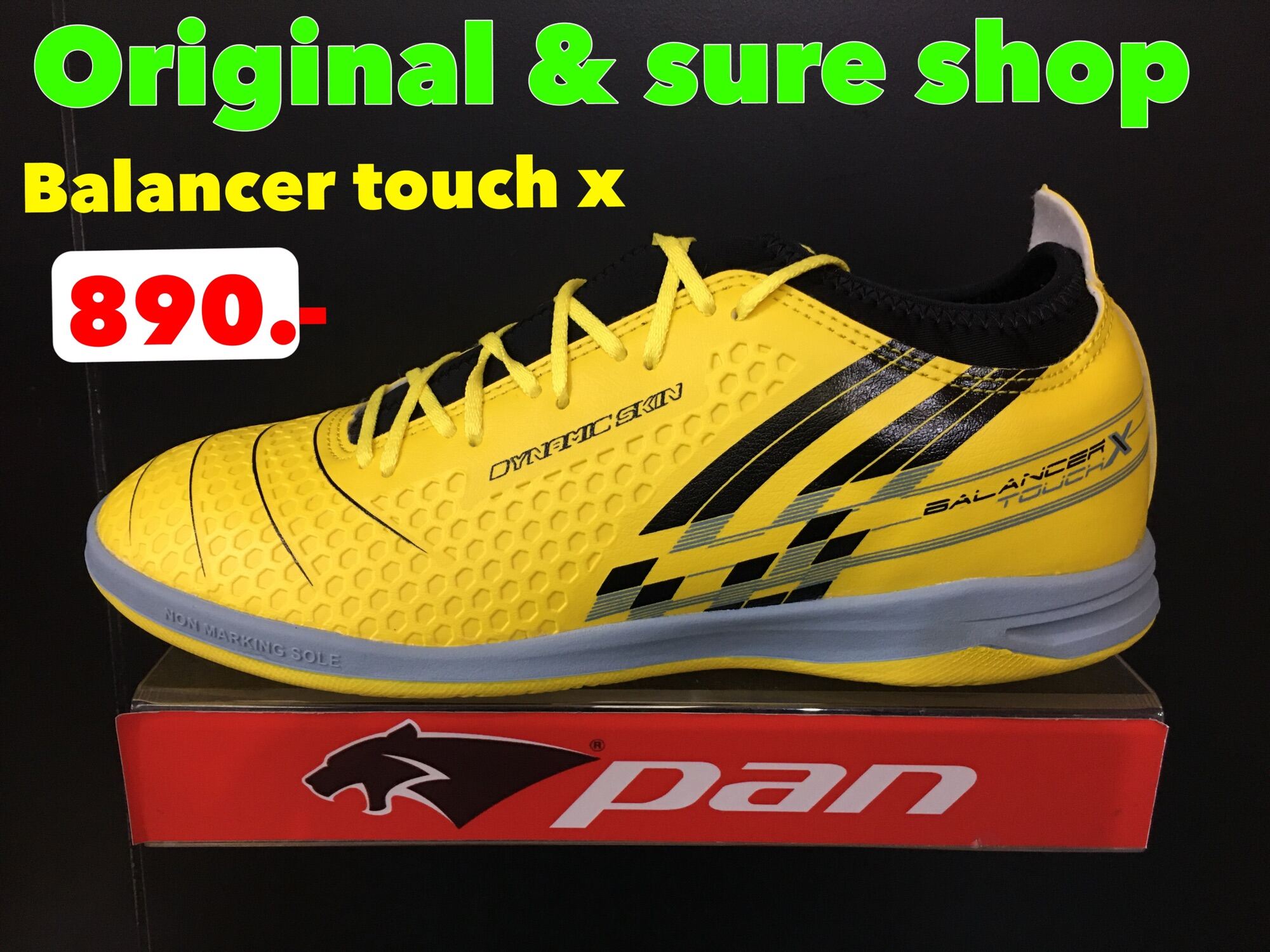 รองเท้าฟุตซอล แพน Balancer touch x II Futsal-PF14Y8