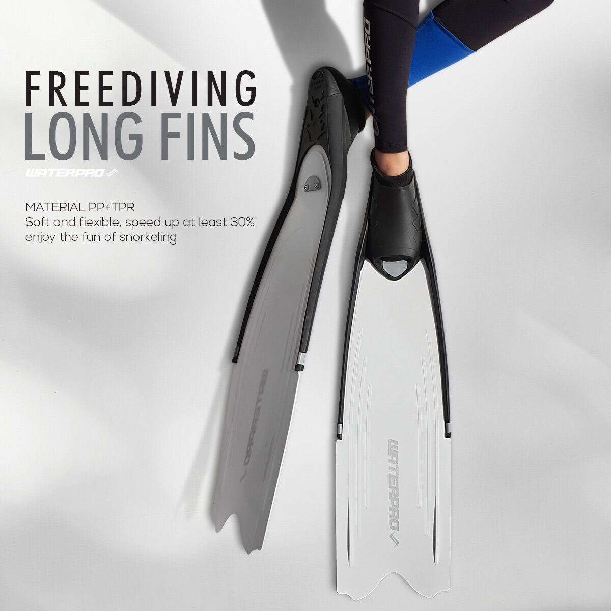 ฟินฟรีไดฟ์ Water Pro - Freediving Long Fins