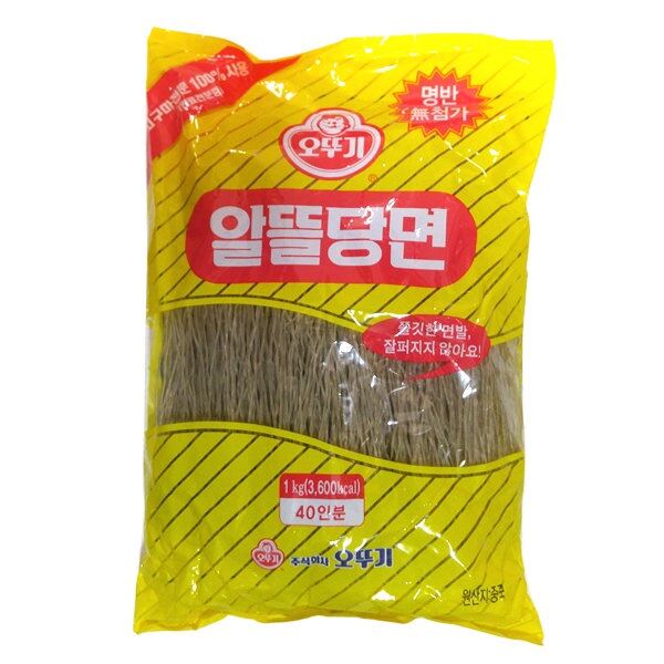 오뚜기 알뜰 당면 โอโตกิ เส้นดังเมียน วุ้นเส้นเกาหลี 1kg