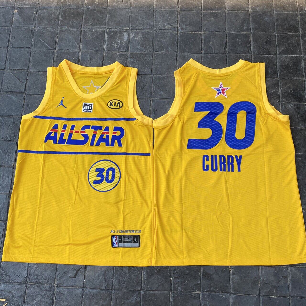 เสื้อบาสเกตบอลbasketball.jerseys(พร้อมจัดส่ง)#ALL-STAR.2021.Curry.30.