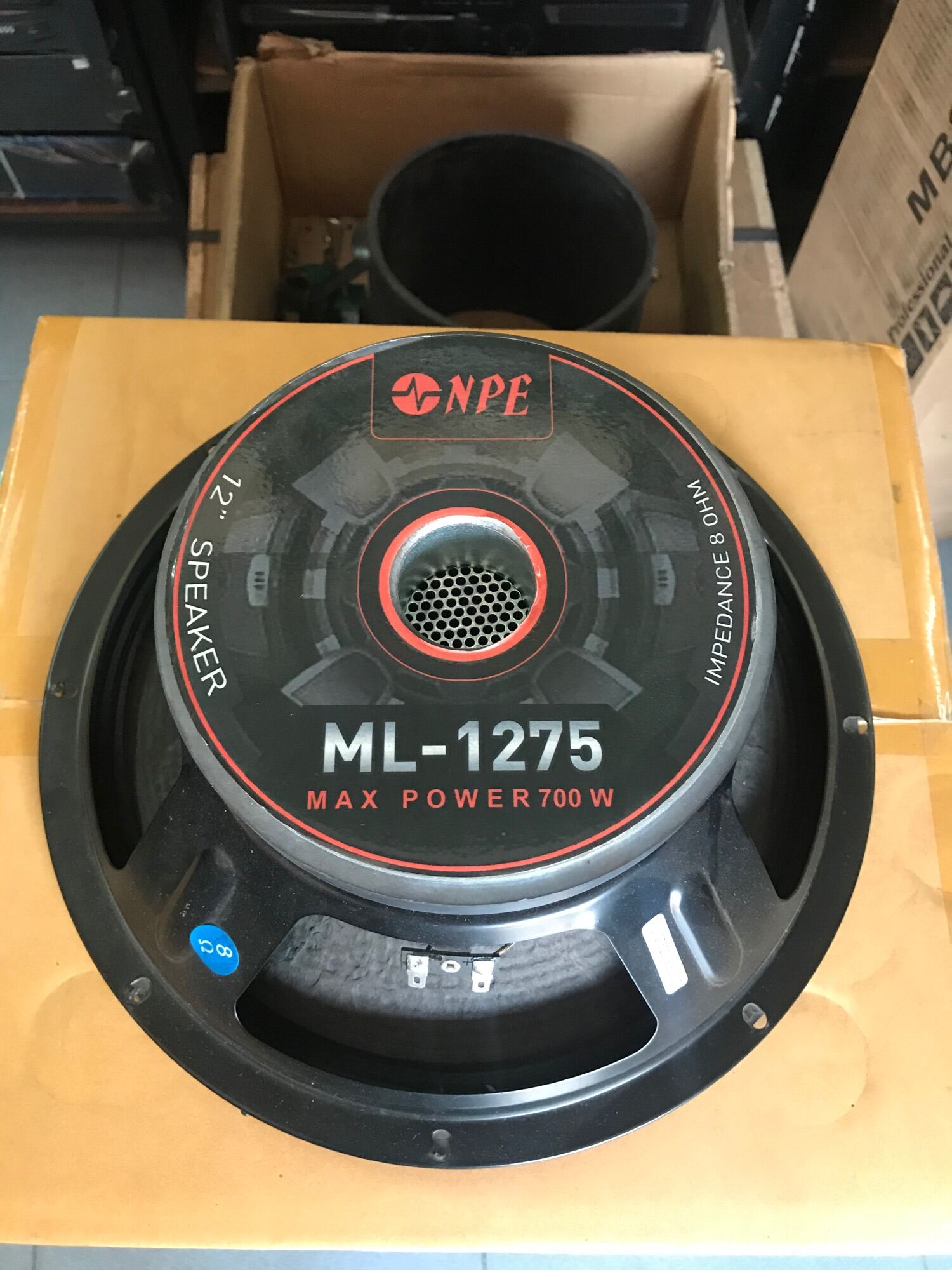 ดอกลำโพง12นิ้ว NPE ML-1275 ว๊อย3นิ้ว 700W