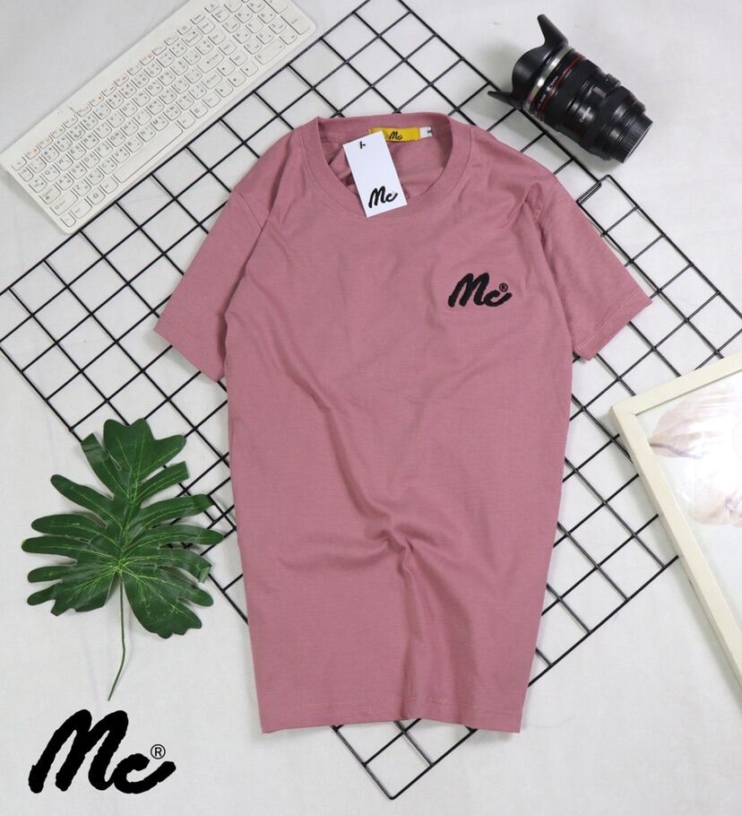 ?เสื้อคอกลม S M L XLผ้าคัทต้อน งานปักลายMC&ป้ายห้อย  เรียบหรูดูดี มีบริการเก็บเงินปลายทาง☺️