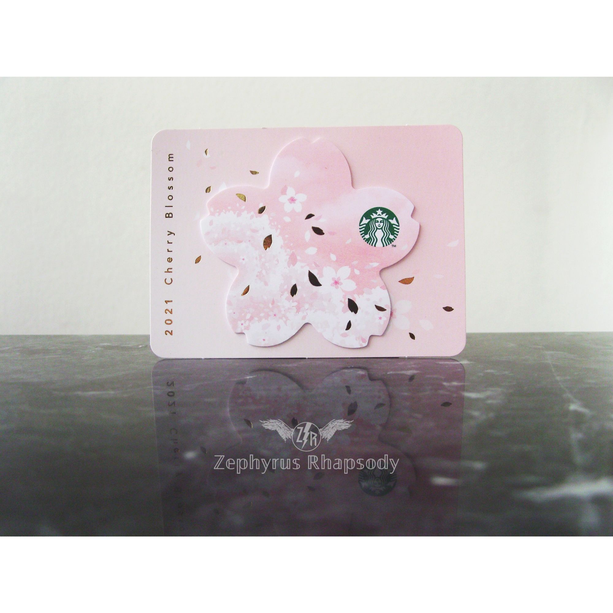 Starbucks card : บัตรสตาร์บักส์ ❀ ลายซากุระ 2021 ❀ﾐ