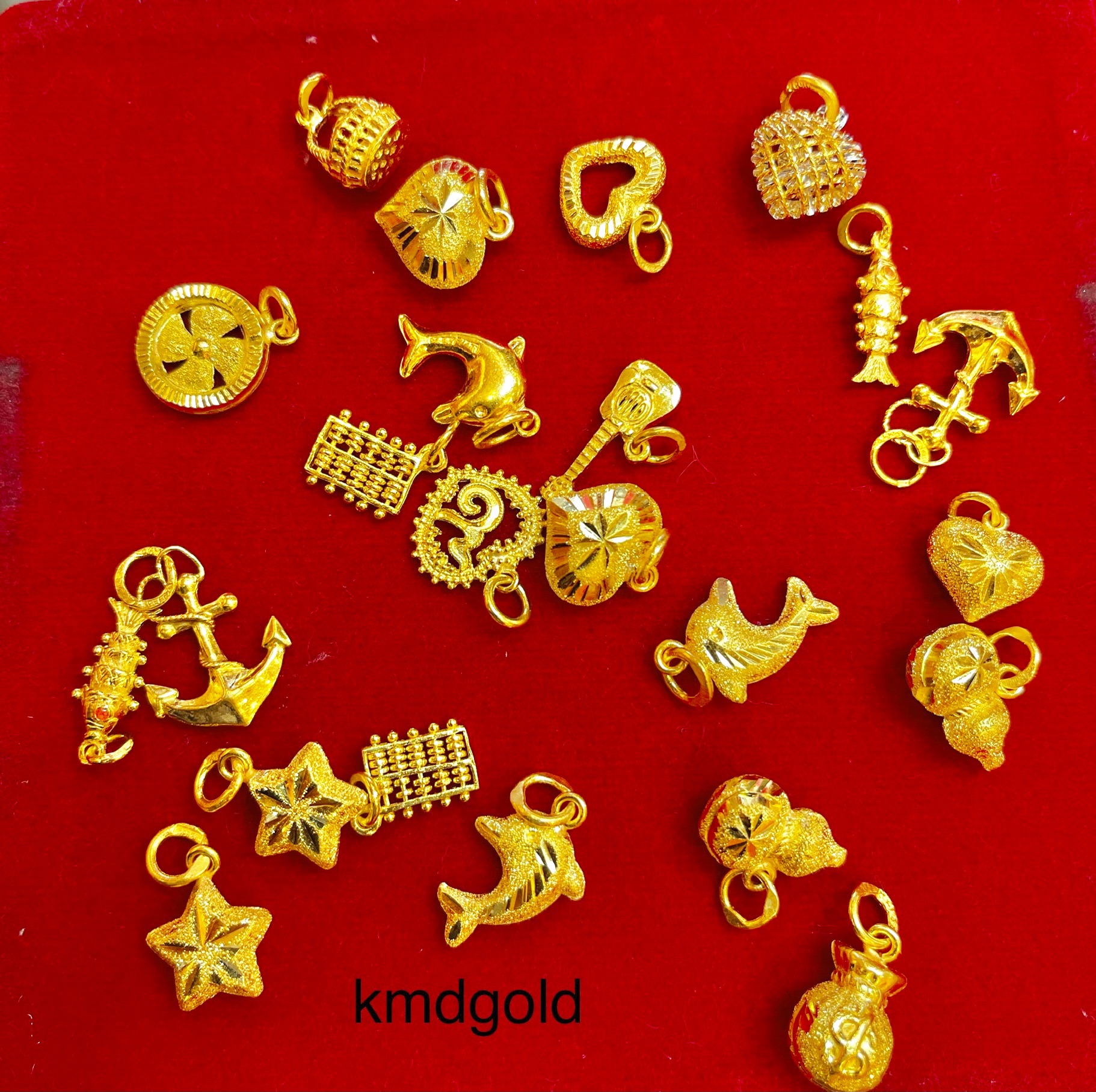 KMDGold จี้ทองครึ่งสลึง เลือกแบบทักแชทน่ะค่ะ  ทองแท้ขายได้จำนำได้ พร้อมใบรับประกันสินค้า