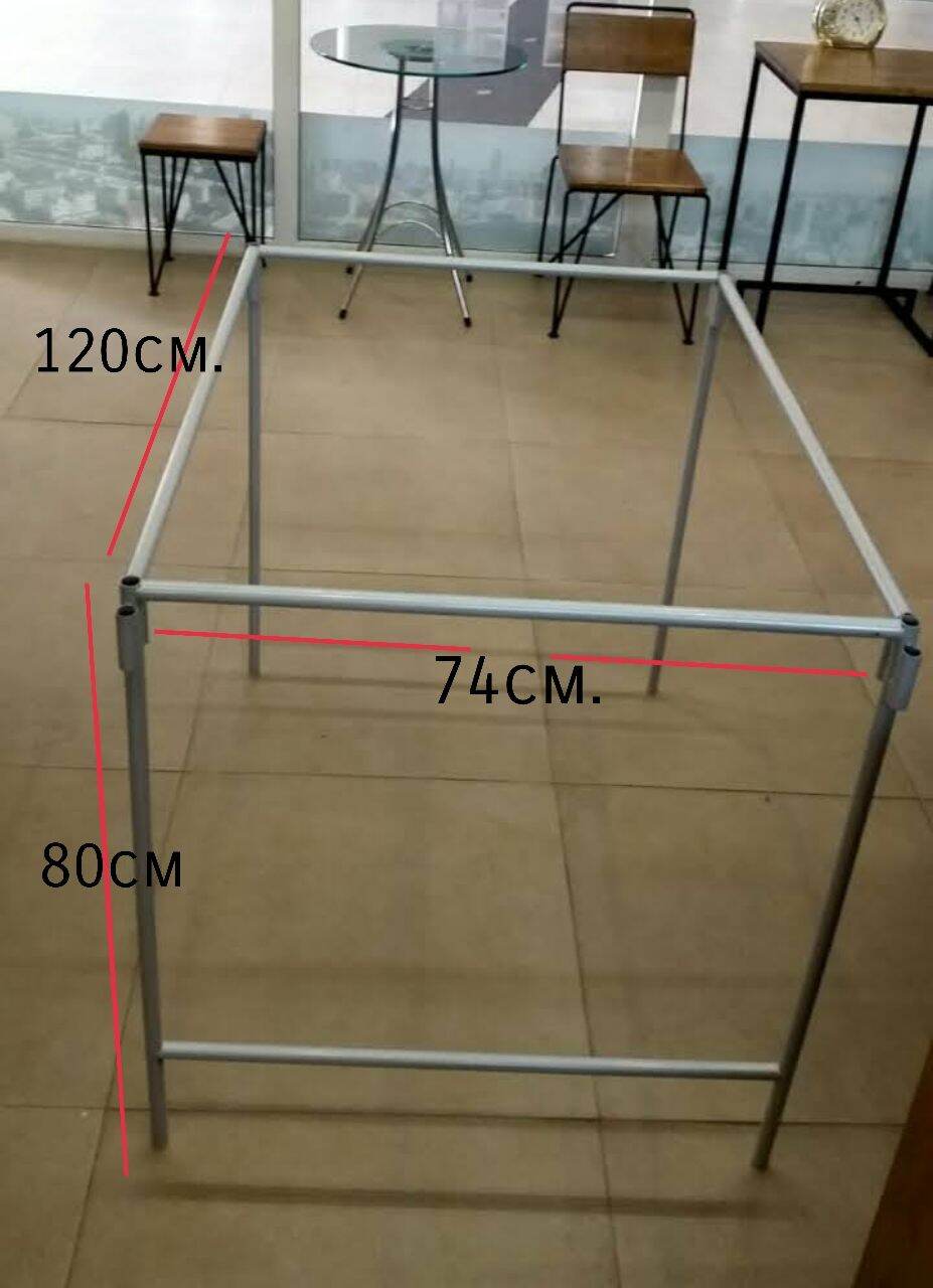 ขาโต๊ะตอนเดียว ขนาด ก.74x ย.120x ส.80 CM แบบถอดประกอบได้