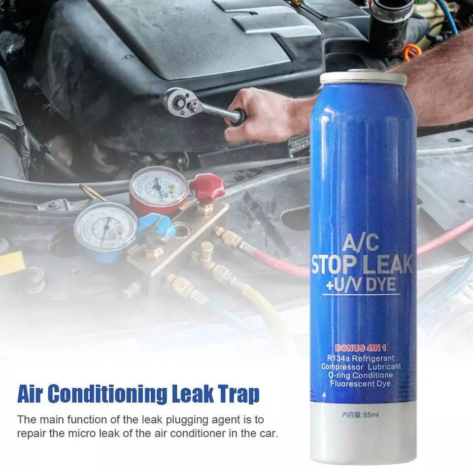 A/C stop leak น้ำยาหยุดรอยรั่ว ในระบบแอร์รถยนต์