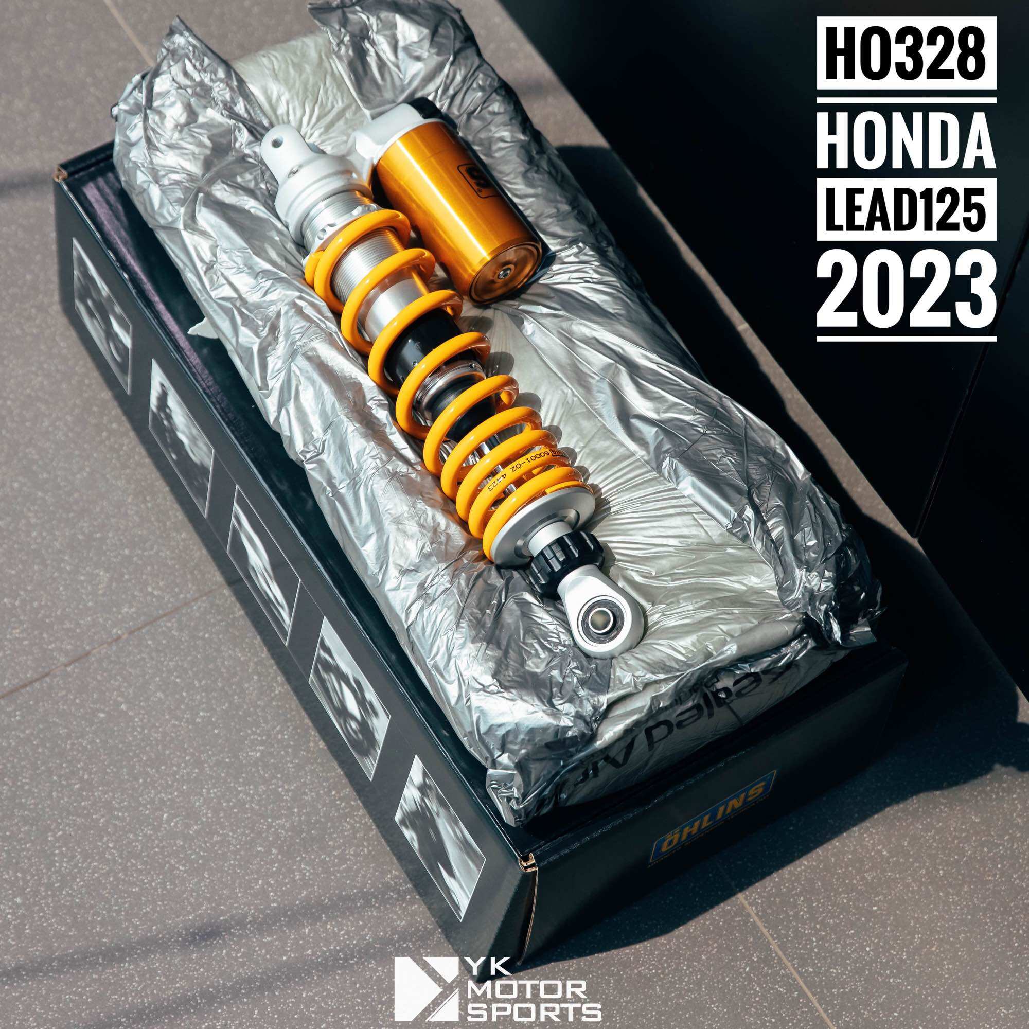 โช๊ค ohlins รุ่น Honda LEAD125 (HO328) ตรงรุ่น! ผ่อนได้ ของแท้ รับประกัน2ปี ราคา 14,000 บาท*ส่งฟรี