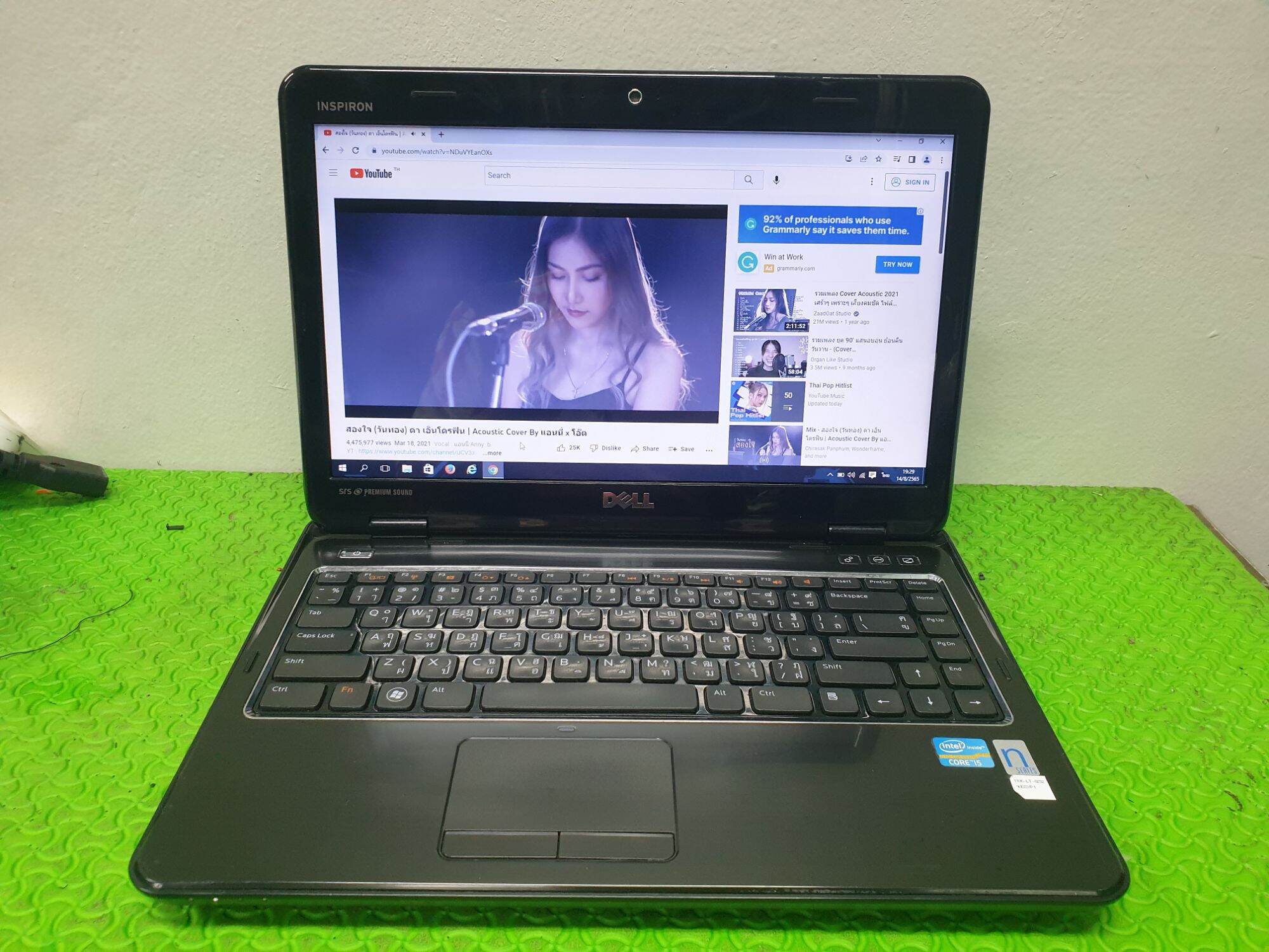 notebook dell inspiron N4050 core i5 gen2 แบตเก็บไฟ ใช้งานปกติ