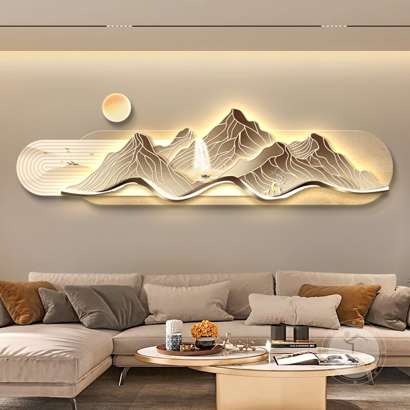 [XIANGTUYIN | Grand Living Room Wall Art with LED Lights,XIANGTUYIN | Grand Living Room Wall Art with LED Lights,] ราคา 3,497 บาท*ส่งฟรี