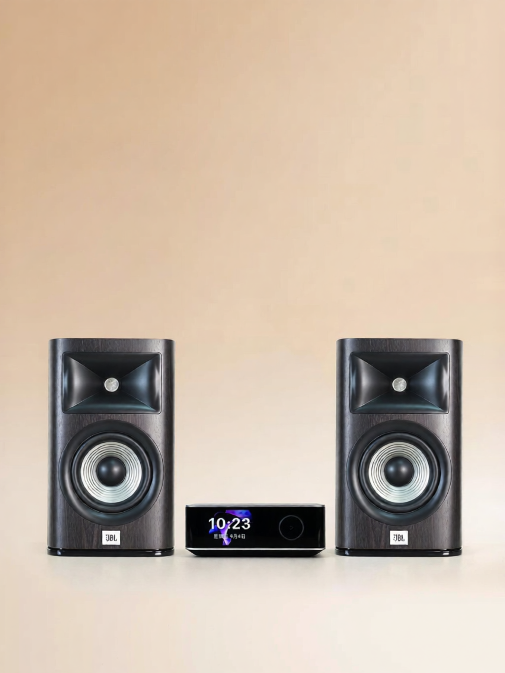 ลำโพงบลูทูธไร้สาย JBL Passive Horn Bookshelf Hi-Fi ลำโพงคู่ ราคา 51,662 บาท*ส่งฟรี