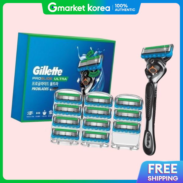 Gillette | Gillette Proglide Ultra Razor Handle + Blades 12 Count 3981371 ราคา 3,198 บาท*ส่งฟรี