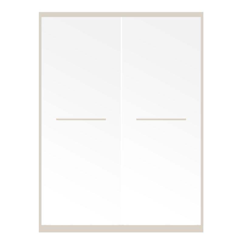 SSWW | Milky White Narrow Shower Room Glass Doors ราคา 18,466 บาท*ส่งฟรี