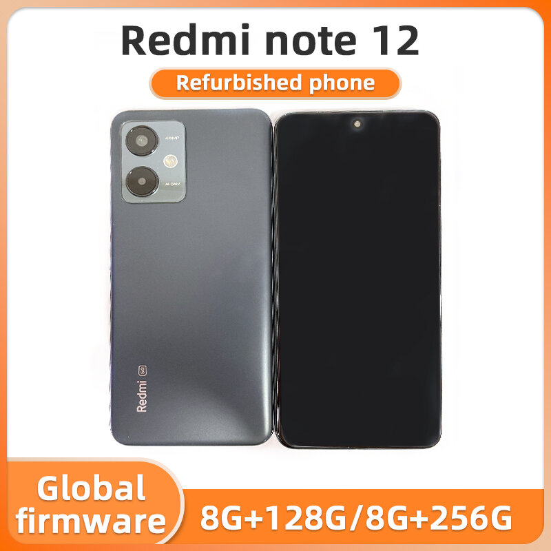 Miui | Refurbished Phone Redmi Note 12 8GB+128/256GB ราคา 3,996 บาท*ส่งฟรี