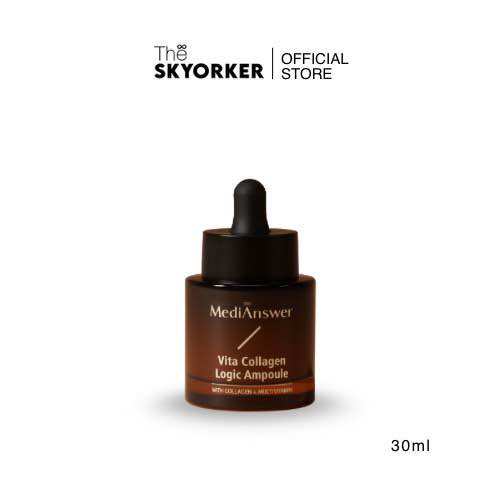 เซรั่มบำรุงผิวหน้า เอสเซนส์สูตรเข้มข้น SALTRAIN ( 100% Authentic (Thai Label) Medianswer Vita Collagen Logic Ampoule 30ml | Collagen Serum Revitalizes and Brightens Skin from Korea ราคา 1,200 บาท*ส่งฟรี