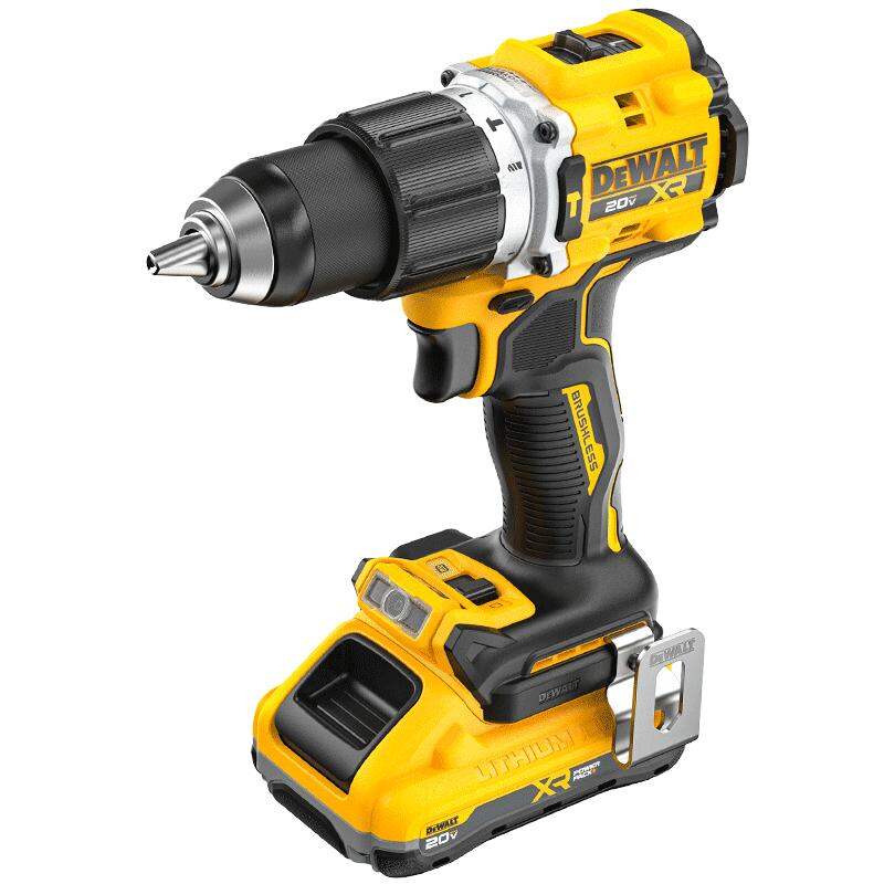 สว่านไฟฟ้าและชุดเครื่องมือช่างมืออาชีพ DeWalt สว่านไขควงกระแทกแรงบิดสูงไร้แปรงถ่าน 20V ราคา 23,793 บาท*ส่งฟรี
