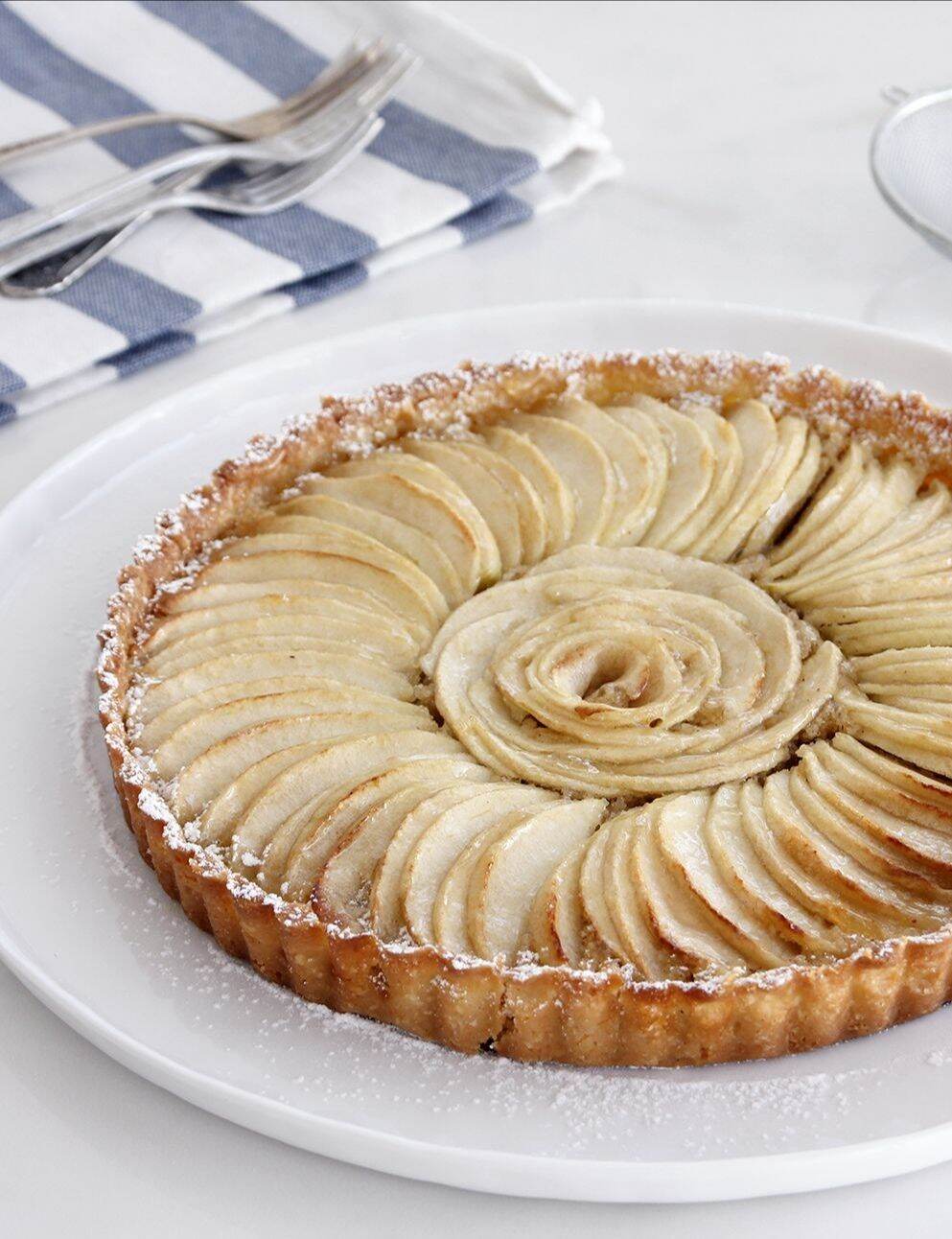 Apple Pie French Style, triangular 1 piece