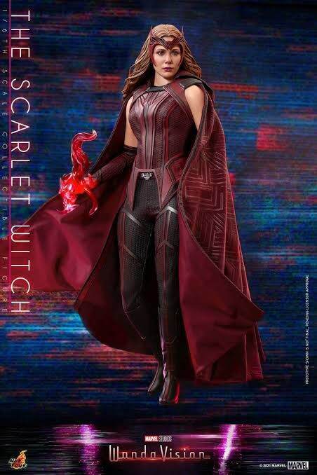 scarlet witch and vision figure