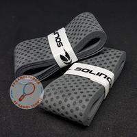 ผ้าพันด้าม กริปพันด้าม เทนนิส แบดมินตัน tennis grip Solinco Heaven grip เหมาะสำหรับคนเหงื่อเยอะ สีเทา ของแท้ พร้อมส่ง