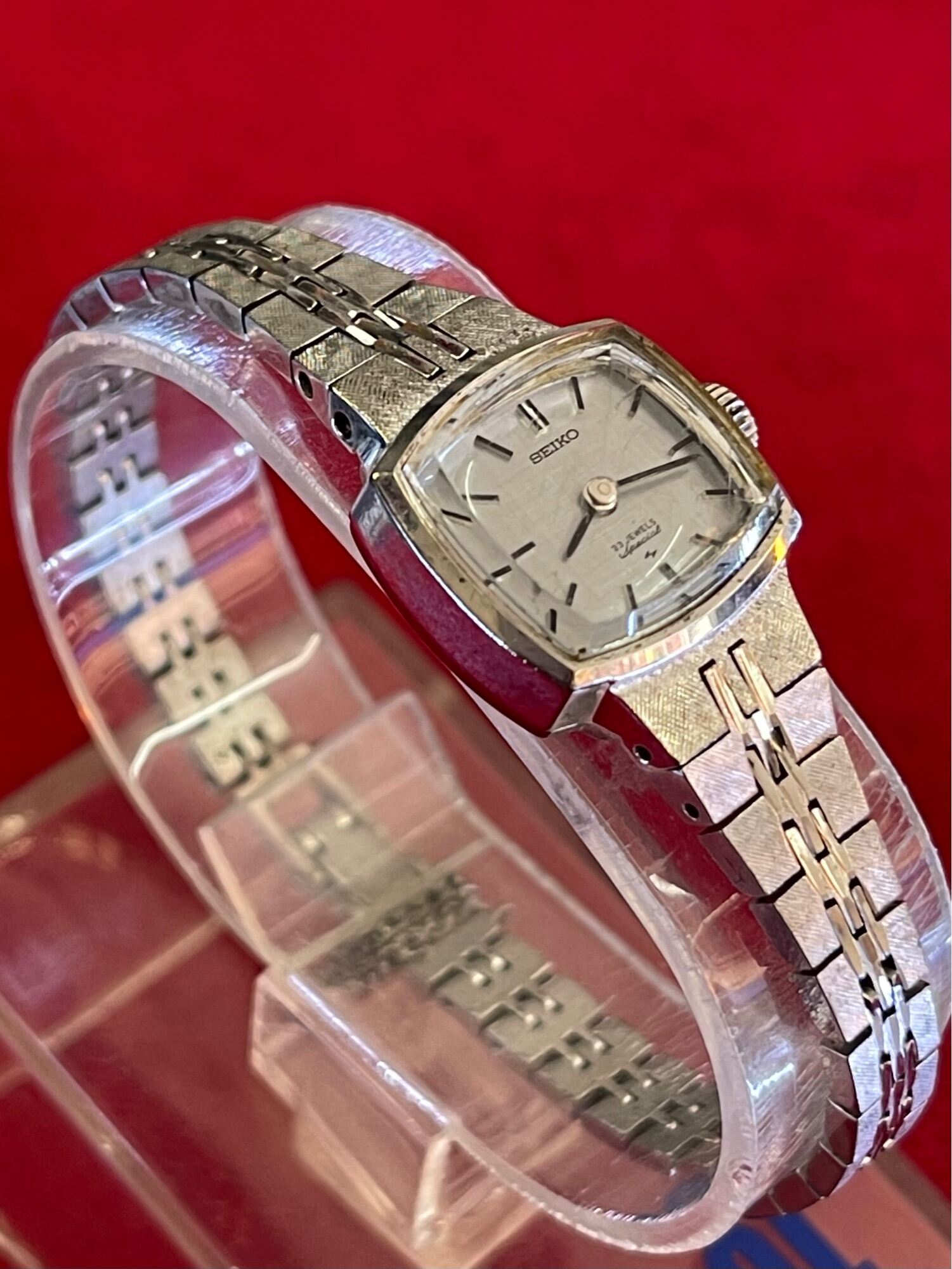 SEIKO Special 23 Jewels ระบบไขลาน ตัวเรือนสแตนเลส นาฬิกาผู้หญิง