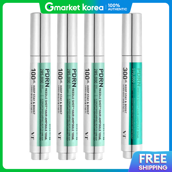 VT | Vt Pdrn Hair Ampoule Reedle Shot 100Dl 3 Units + 300Dl ราคา 2,603 บาท*ส่งฟรี