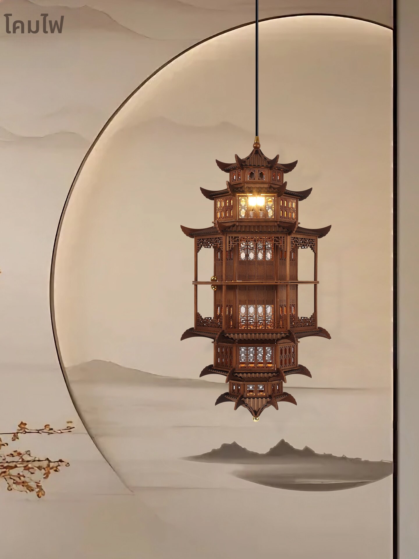 XIAYIMUDENG | Retro Chinese Style Chandelier ราคา 9,254 บาท*ส่งฟรี
