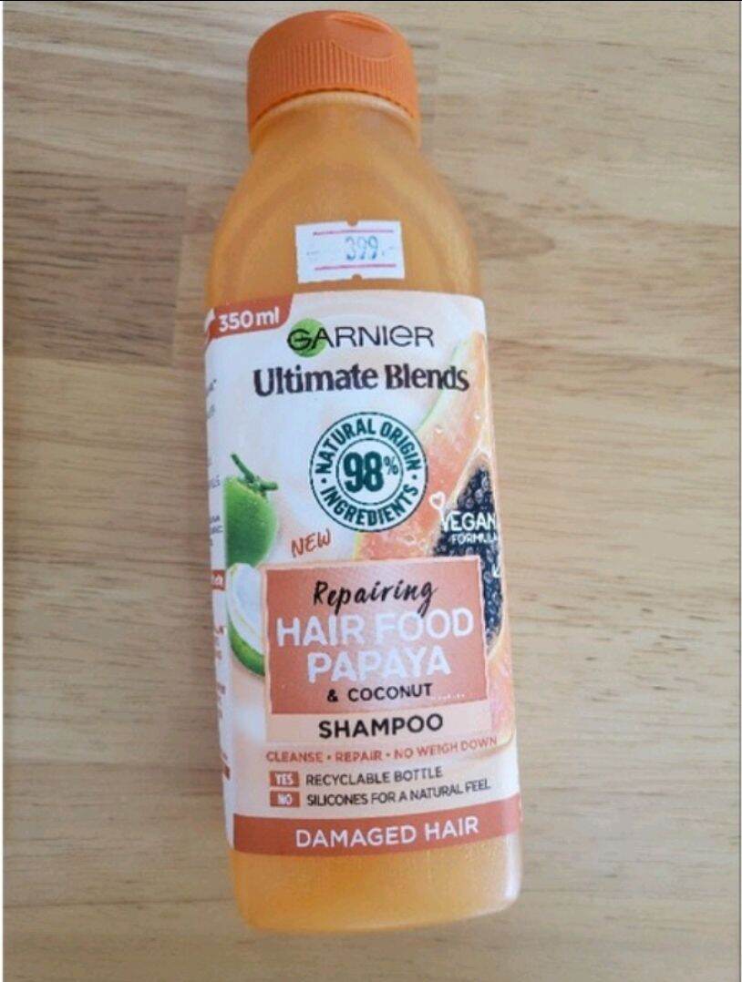 Garnier Ultimate Blends Hair Food Shampoo Lazada.co.th