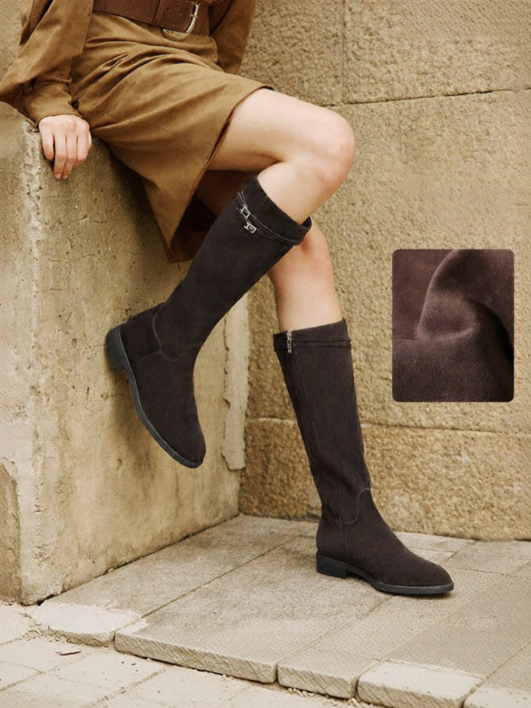 belle | High Thigh Winter Boot Insulated Wide Cuff Slimming ราคา 10,653 บาท*ส่งฟรี