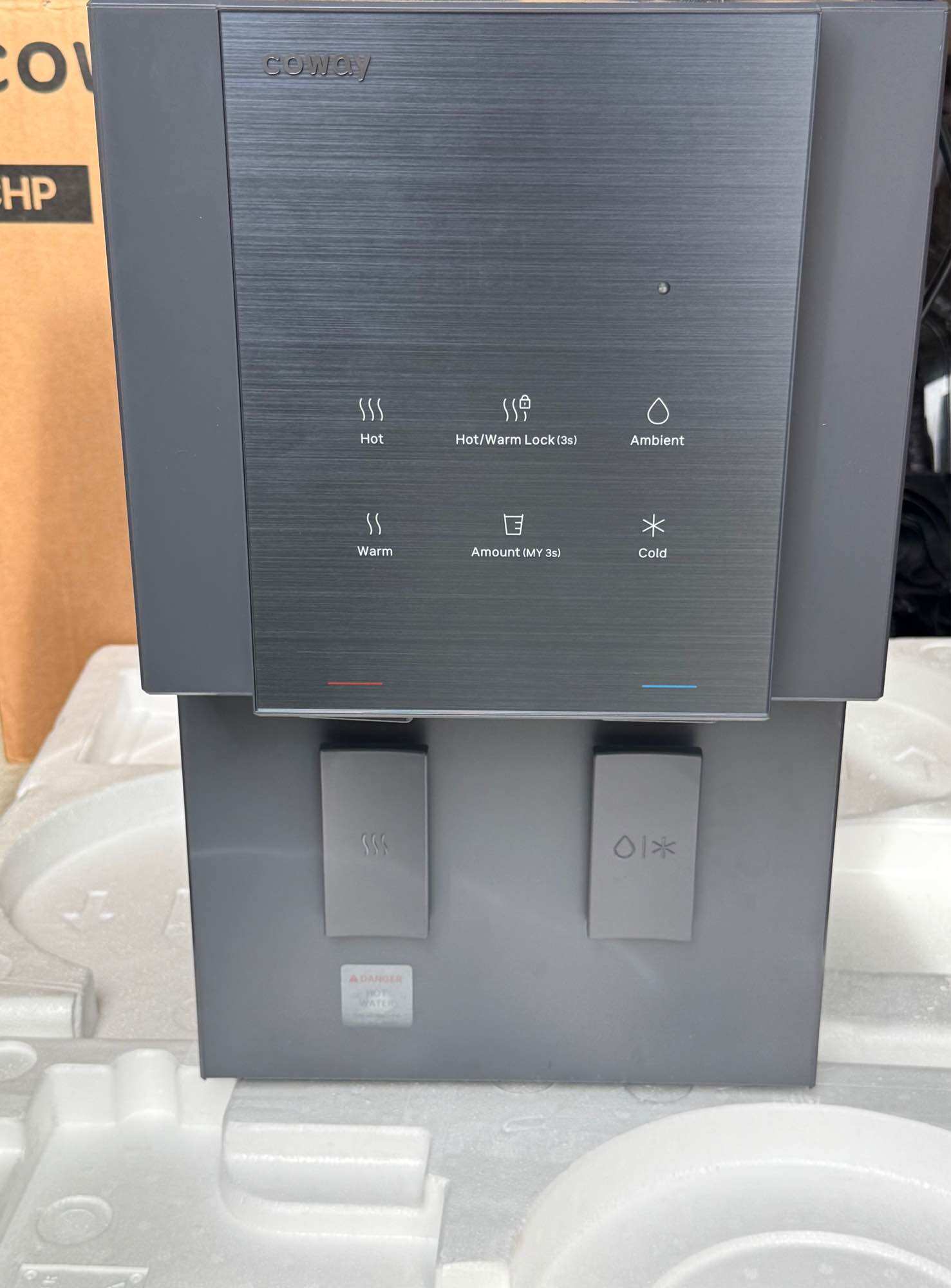 เครื่องกรองน้ำ รุ่นวิลลาเอ็มlll VILLAEM III (CHP-7320L) ของใหม่ ขายขาด (สีเทาดำ) ราคา 14,500 บาท*ส่งฟรี