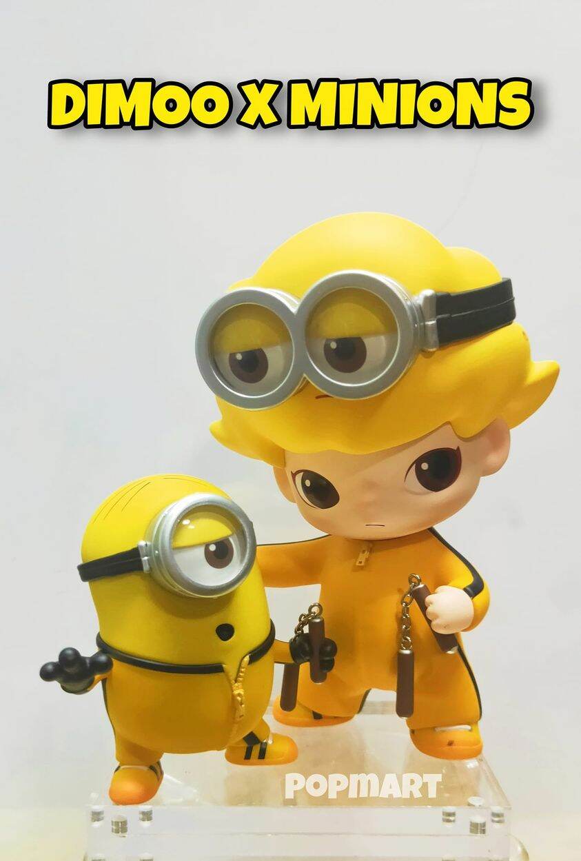 พร้อมส่ง Pop Mart DIMOO X MINIONS ของใหม่ ของแท้ ของสะสมหายาก จำนวน ...