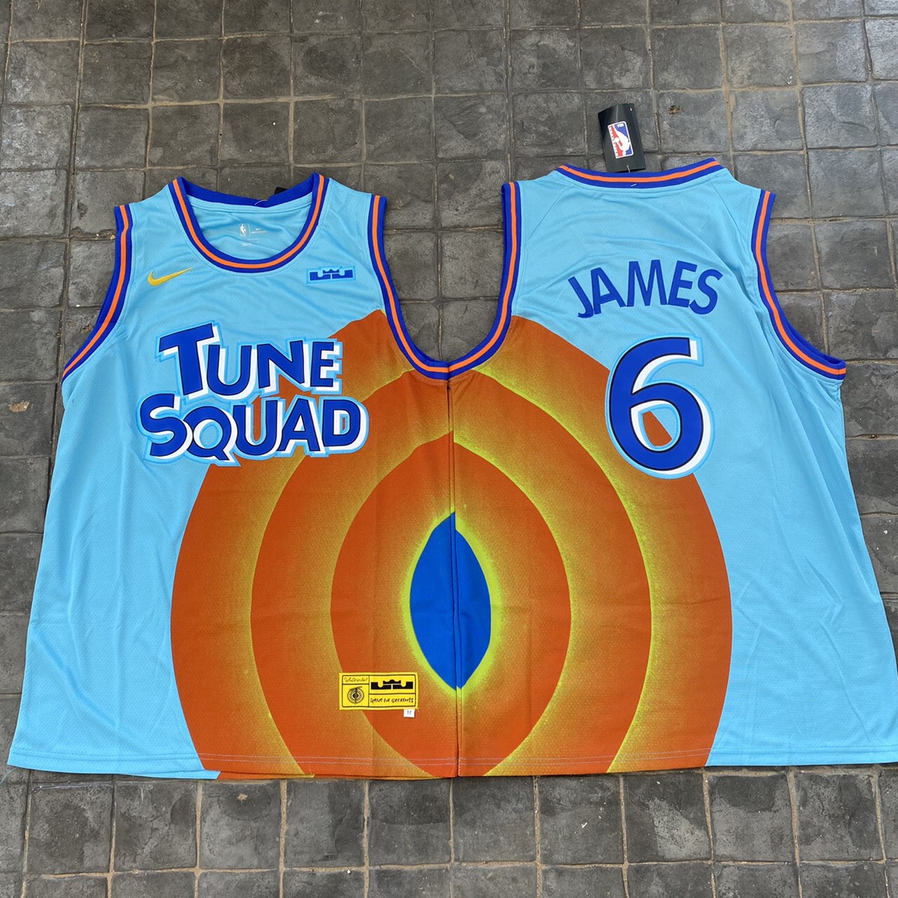 เสื้อบาสเกตบอลbasketball.jerseys(พร้อมจัดส่ง)#New.TUNE SQUAD.2.james.6.