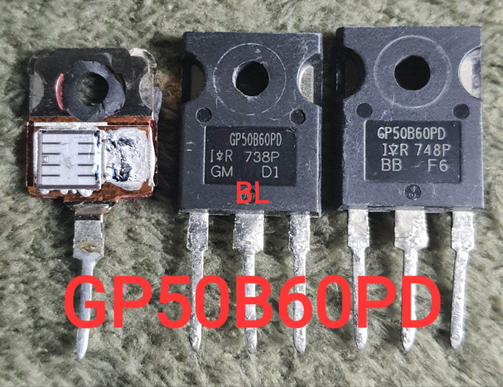 1ชิ้น GP50B60PD GP50B60PD1 igbt 50A 600v สินค้าของถอดมือสอง สำหรับซ่อม ...