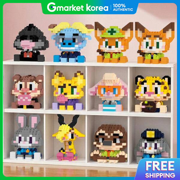 ART BOX | Artbox/Innoart 1574 Bunny Land Crazy Zoo Series Blocks (12 Types / Choose 1) ราคา 301 บาท*ส่งฟรี