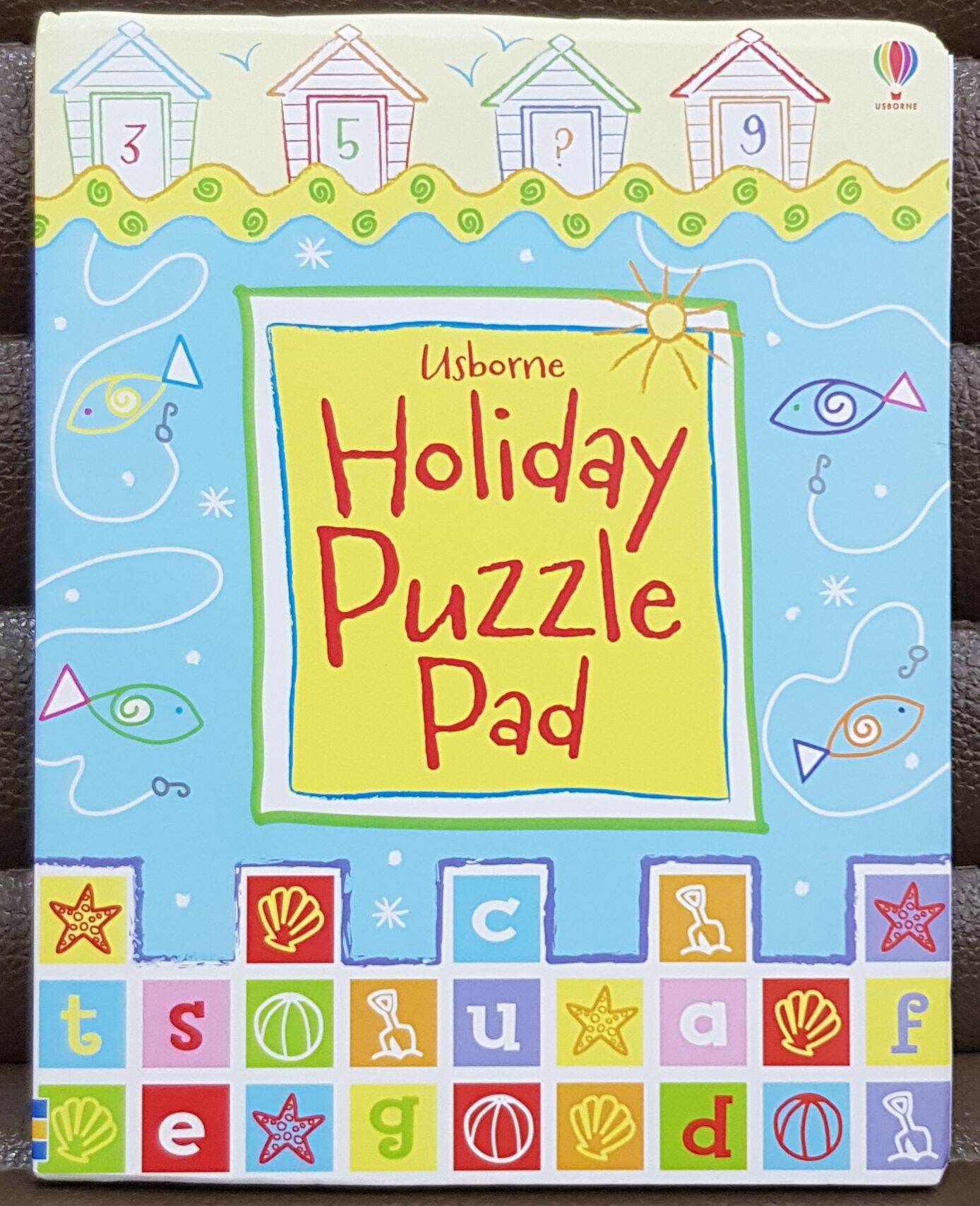 Holiday puzzle pad