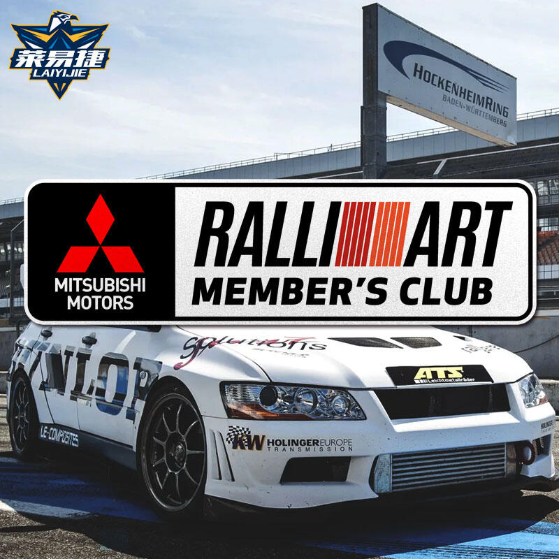 Mitsubishi Evo Rally Art Colt Racing Car Modification Sticker Reflective Glass Decal Scratch Covering Auto Decoration ราคา 156 บาท*ส่งฟรี