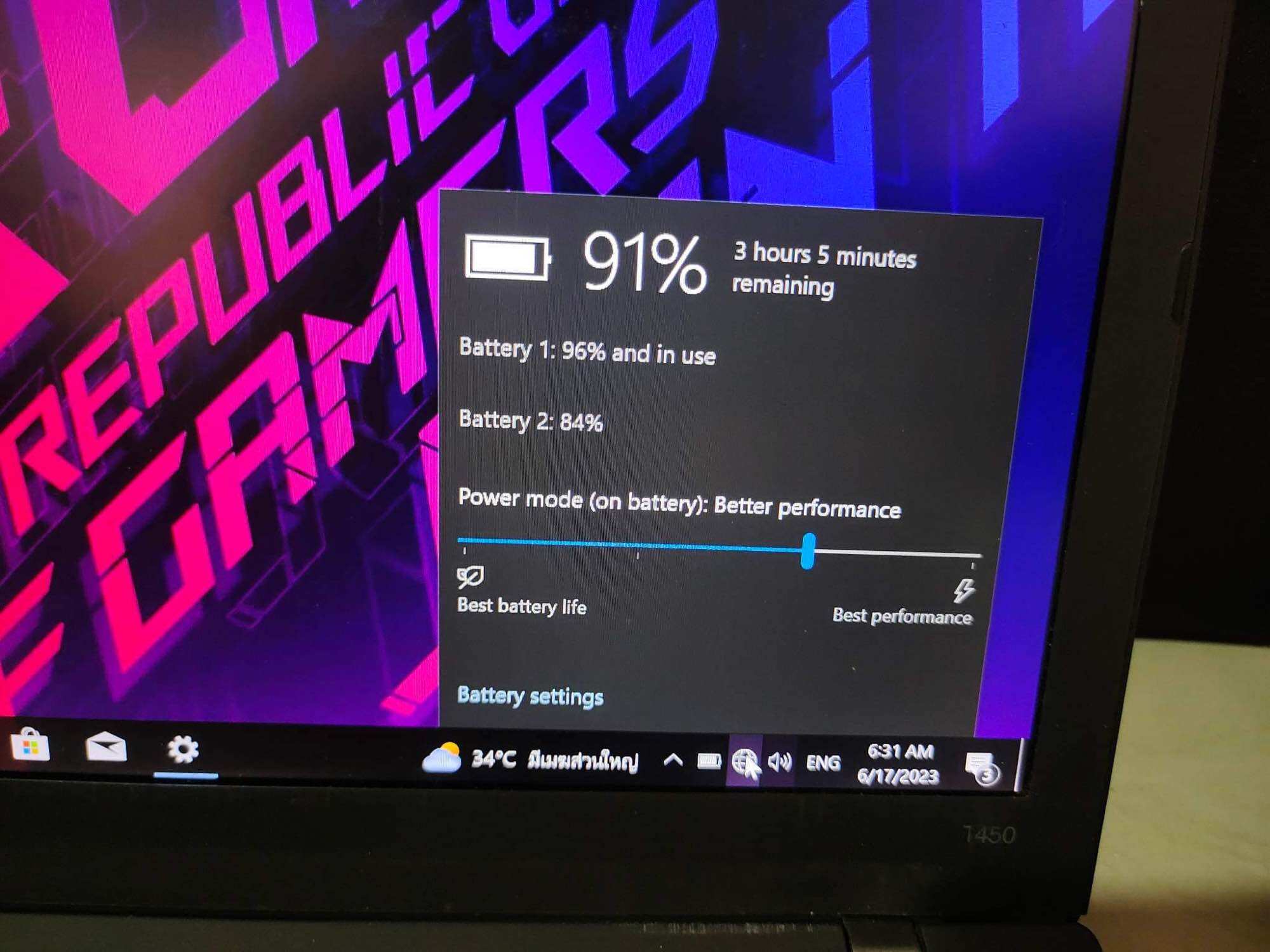 Lenovo ThinkPad T450 – PC Portable 14″ i5-5200U, 8 Go, 256 Go SSD
