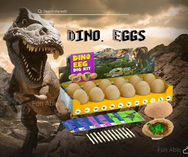 🦖 Dinosaur eggs 🥚ชุดขุดเจาะไข่ไดโนเสาร์