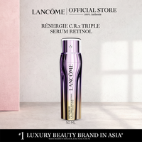 ใหม่! LANCOME RENERGIE C.R.X. TRIPLE SERUM RETINOL 50MLเซรั่มเรตินอลสุดทรงพลัง จากลังโคม ผสาน 3 พลัง เรตินอล วิตามินซีและเปปไทด์ ช่วยต่อต้านริ้วรอยแห่งวัยในขั้นตอนเดียว ผิวบอบบางสามารถใช้ได้ (เซรั่ม ลังโคม ริ้วรอย เรตินอล วิตซี)