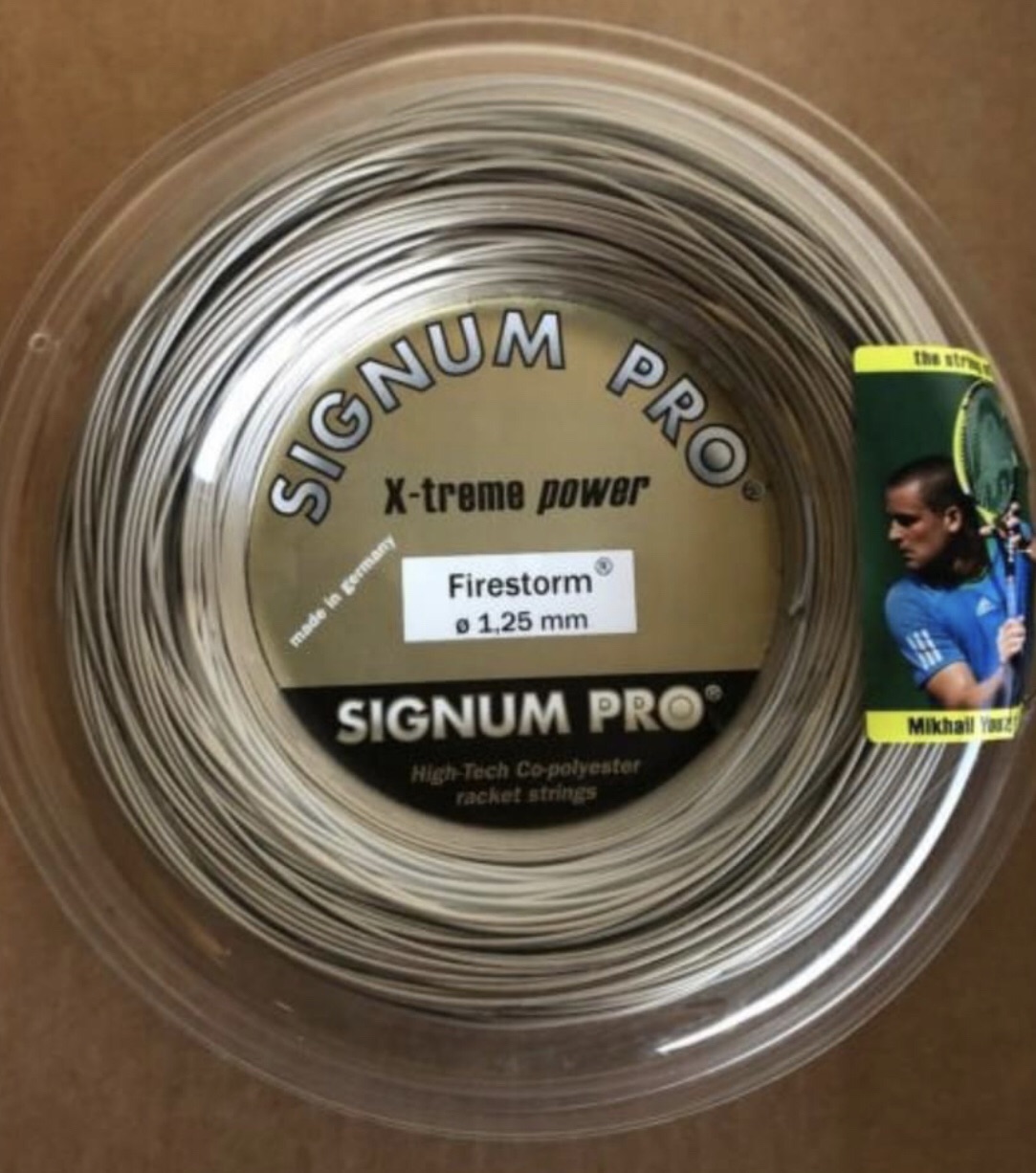 เอ็นเทนนิสตัดแบ่งขาย Signum Pro Firestorm1.25mm