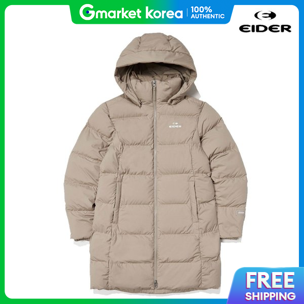 eider | Women's Lightweight Basic Mid-Hip Mid-Length down Puffer Jacket, 2 Colors (Choose 1) D ราคา 7,108 บาท*ส่งฟรี