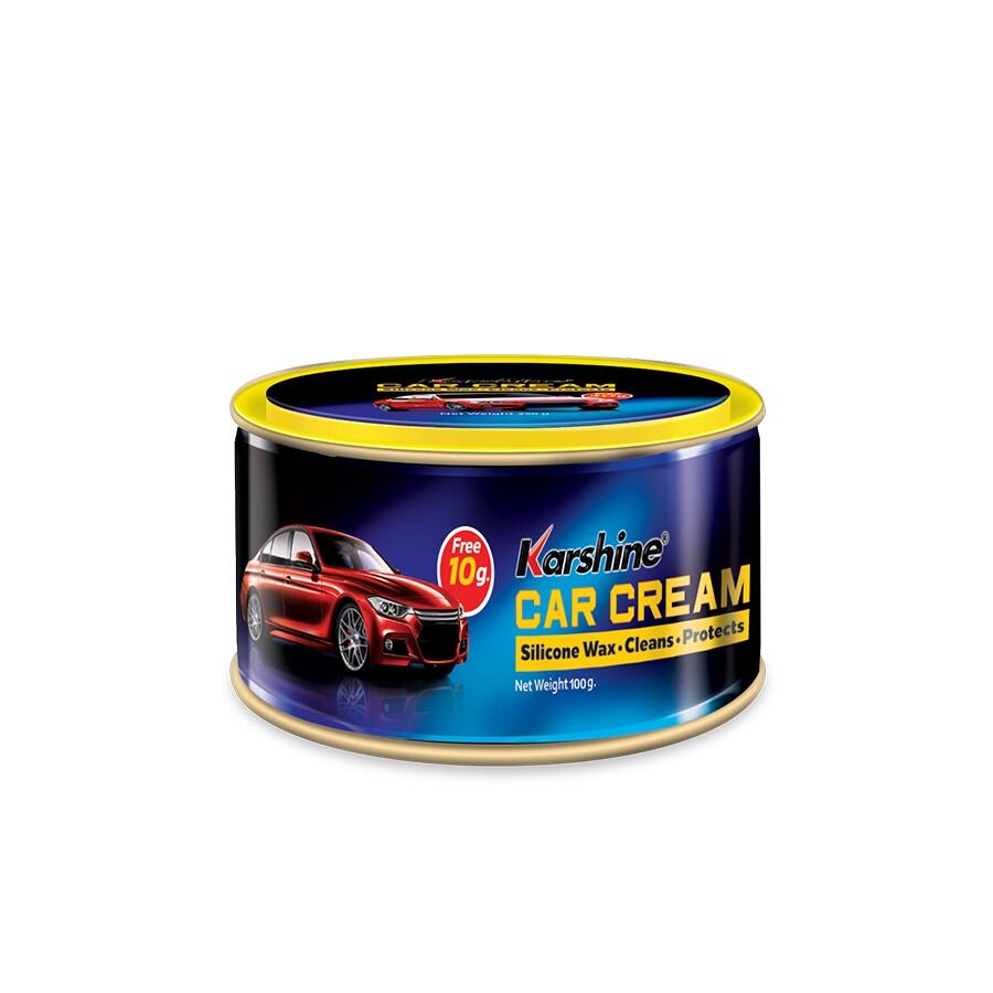 Karshine Car Cream ครีมขจัดคราบ เคลือบเงา เคลือบสีรถพร้อมปกป้องสีรถ 110 ...